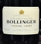 Étiquette de Bollinger - Spécial Cuvée
